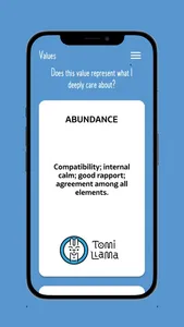 Values App screenshot 1