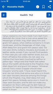 Muwatta Imam Malik with Arabic screenshot 4