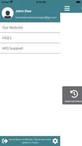 HFC Referrals screenshot 2