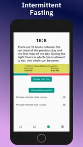 Calorie Count & Track Fasting screenshot 2
