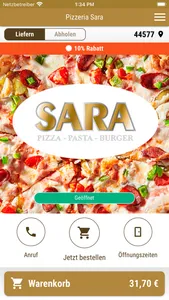 Pizzeria Sara screenshot 0