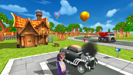 Monster Car Rescue Mission screenshot 1