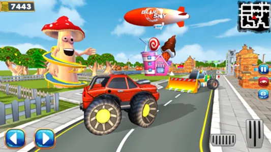 Monster Car Rescue Mission screenshot 2