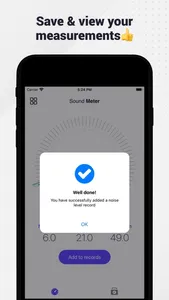 Sound Meter: dB measurement screenshot 2