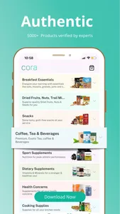 Cora Health - Shop Healthy screenshot 0