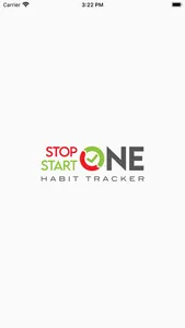 Stop 1 Start 1 - Habit Tracker screenshot 0