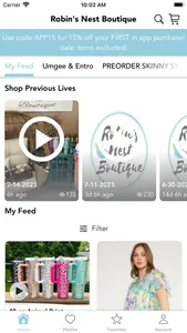 Robin's Nest Boutique screenshot 1