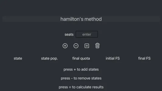 Hamilton's Method screenshot 0