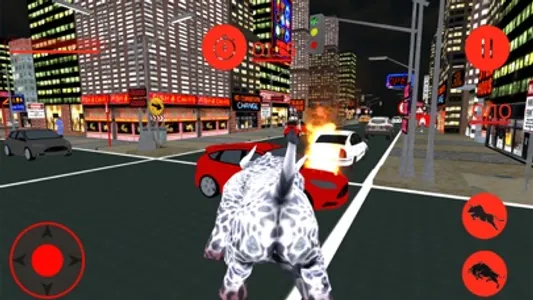 Monster Angry Bull City Attack screenshot 5