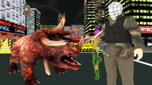 Monster Angry Bull City Attack screenshot 6