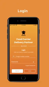 Food Carrier Delivery Partner screenshot 0