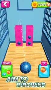 Exercise Ball Rush Hit Throw screenshot 0