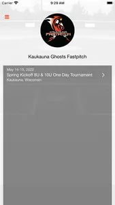 Kaukauna Ghosts Fastpitch screenshot 0