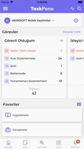 TaskPano – İş Takip Programı screenshot 1