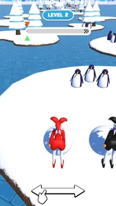 Snowball Race! screenshot 0