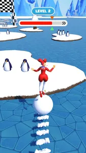 Snowball Race! screenshot 3