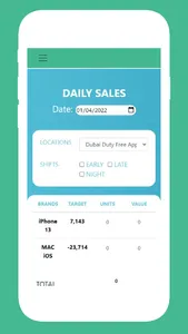 RSA - Retail Sales App screenshot 1