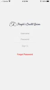 PEOPLE'S CREDIT UNION screenshot 0