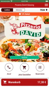 Pizzeria David Güssing screenshot 0