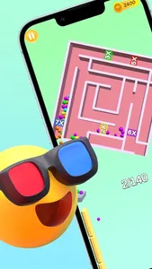 Cool Maze 3D - Maze Puzzle screenshot 0