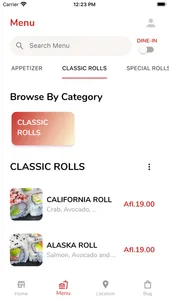 Masago Sushi Aruba screenshot 1