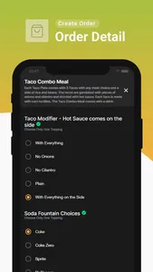 Tastio: Point of sales screenshot 2