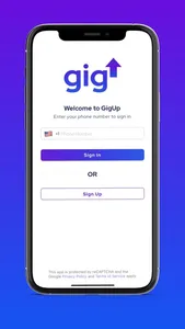 GigUp screenshot 1