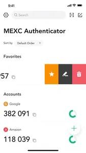 MEXC Authenticator screenshot 1