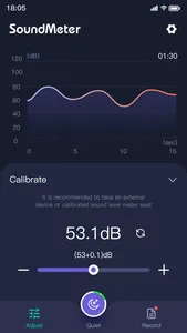 Sound Meter dB screenshot 1