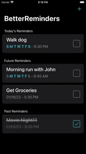 BetterReminders screenshot 2