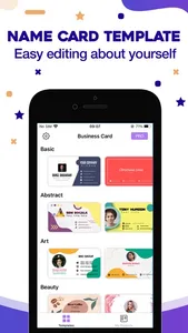 Business Card Maker:Make Card screenshot 1