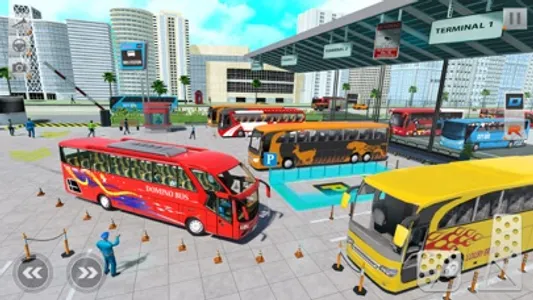 Bus Simulation City Coach Game screenshot 1