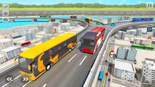 Bus Simulation City Coach Game screenshot 3