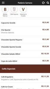 Padaria Samara screenshot 1