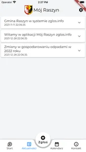 Zgłoś info screenshot 1