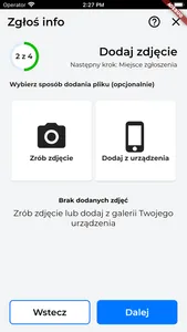 Zgłoś info screenshot 4