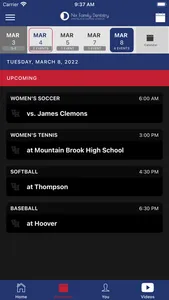 Vestavia Hills Athletics screenshot 1