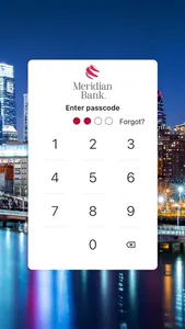 Meridian Bank screenshot 1