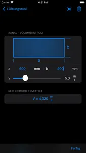 Lüftungstool screenshot 3