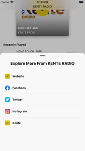 KENTE RADIO GH screenshot 2