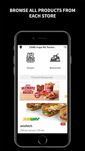 AmoFetch- Food Delivery screenshot 1