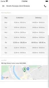 Shells Scoops And Shakes screenshot 3