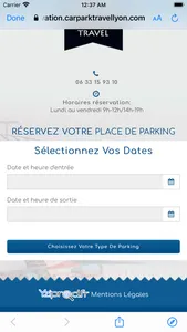 Carpark Travel Lyon screenshot 2