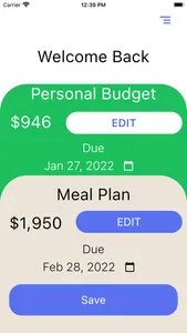 Budgit: Budget the right way screenshot 3