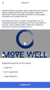 MoveWell screenshot 2