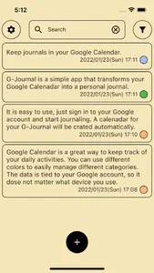 G-Journal screenshot 0