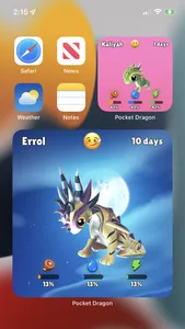 Pocket Dragon: Widget Pet Game screenshot 4