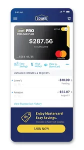 Lowe’s Preload PLUS screenshot 3