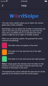 WordSnipe screenshot 3
