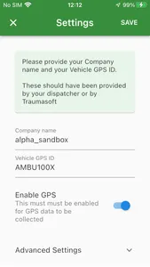 Traumasoft GPS+ screenshot 1